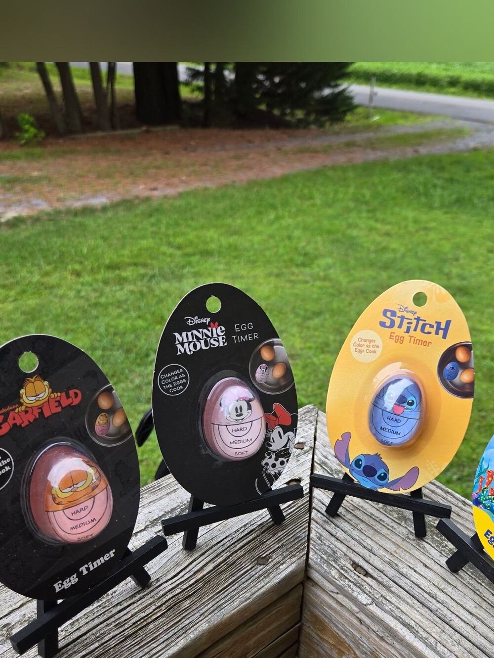 Pick 1 Egg Timer - Stitch, Minnie Mouse, Spongebob Or Garfield